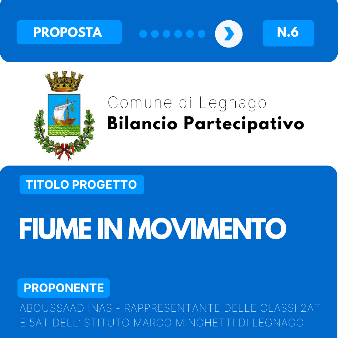 Fiume in movimento