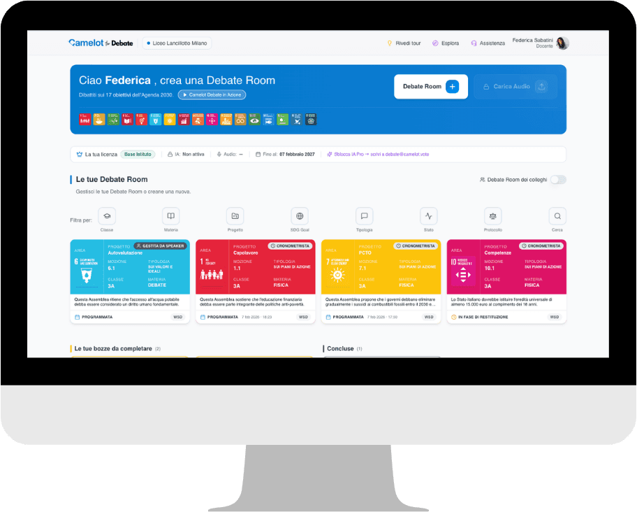 Scopri Camelot for Debate