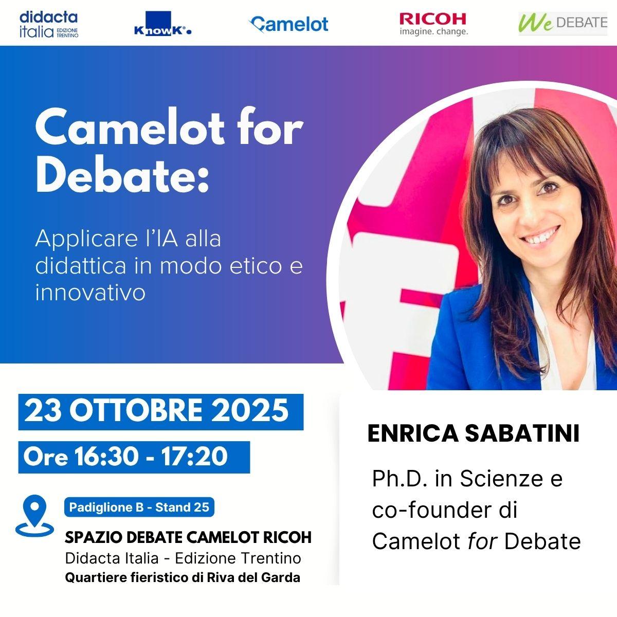 Camelot for Debate: applicare l’IA alla didattica in modo etico e innovativo