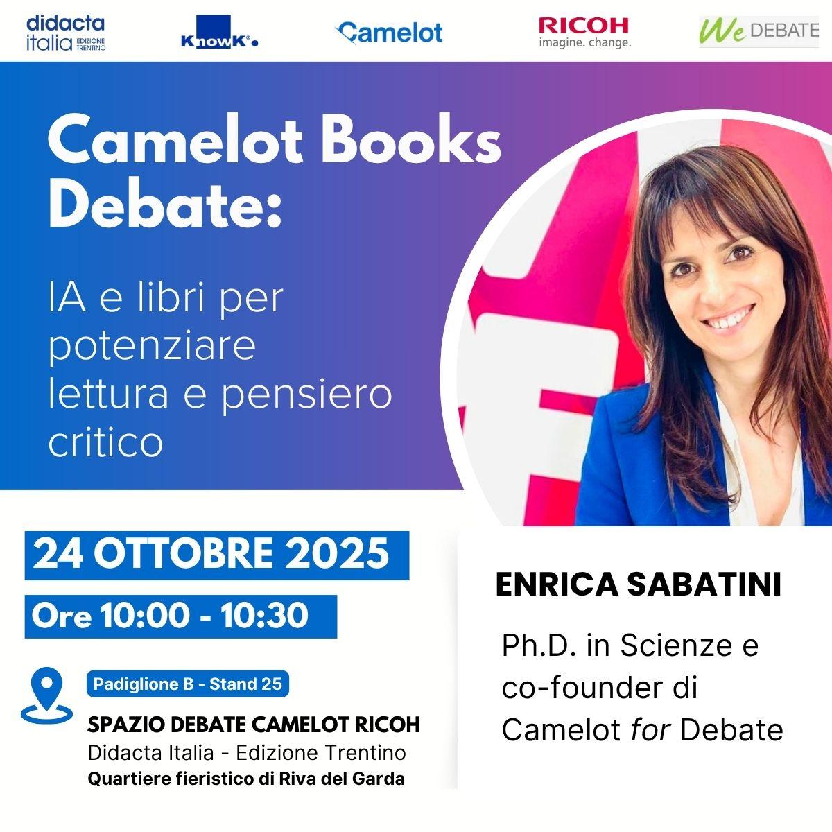 Camelot Books Debate: IA e libri per potenziare lettura e pensiero critico