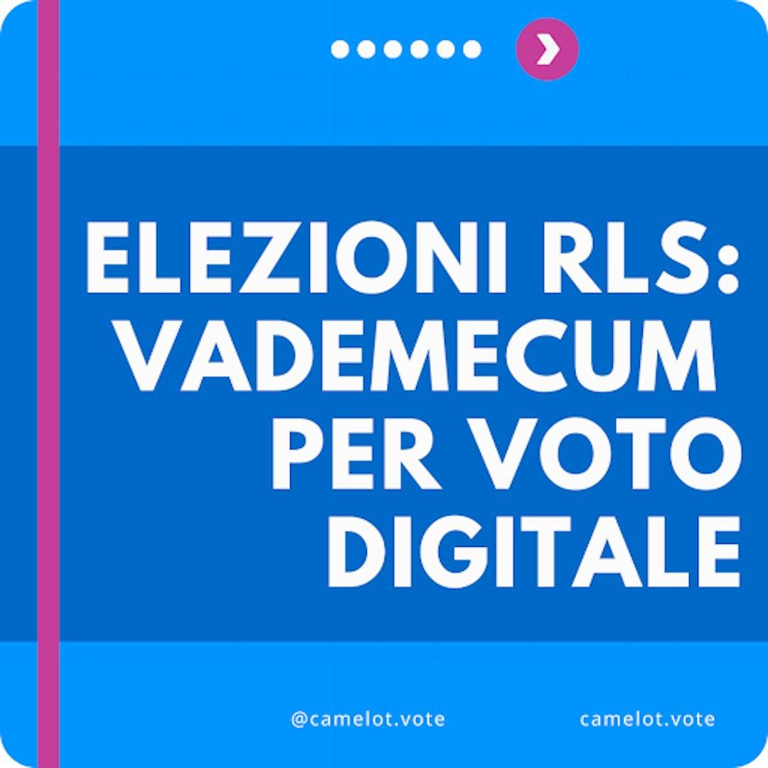 Elezioni RLS: vademecum per voto digitale